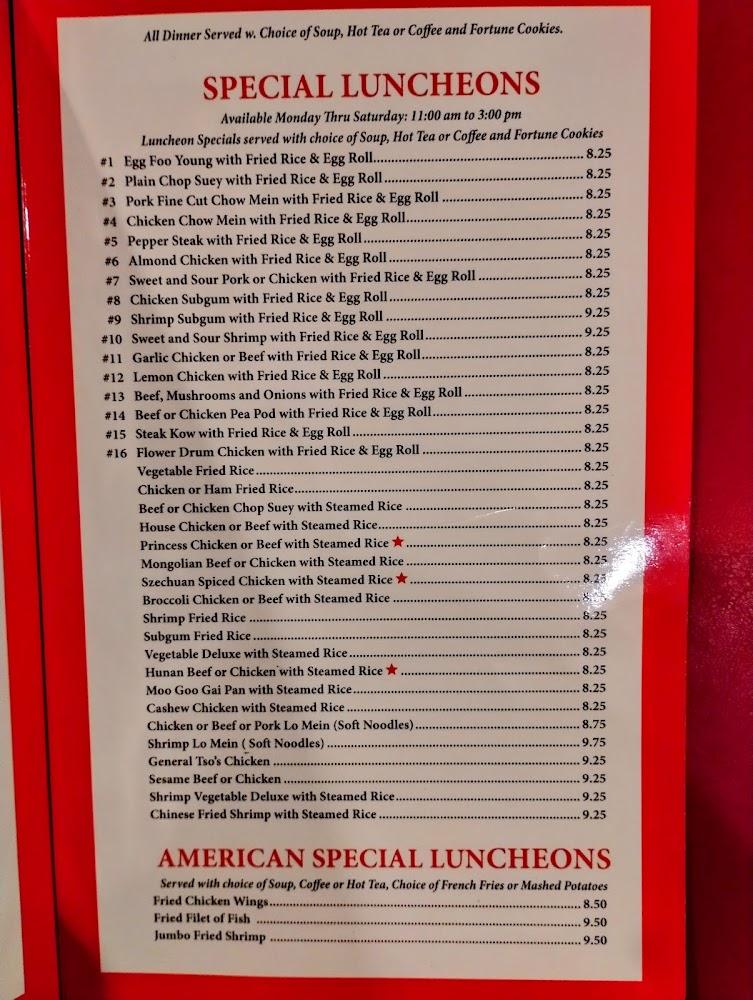 Flower Drum Restaurant Spring Roll